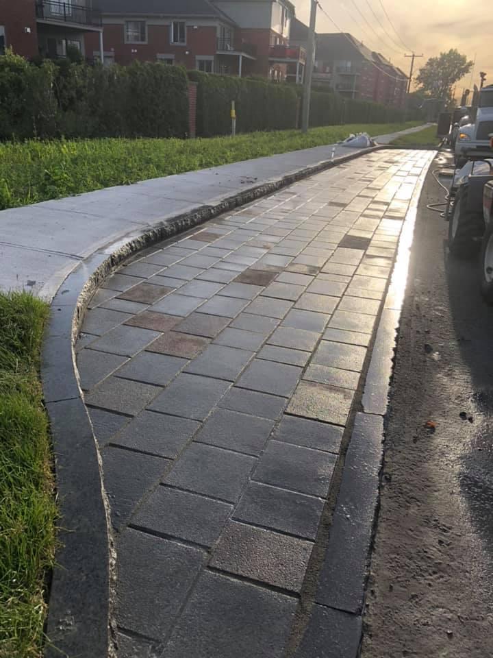 Pose de pavé Longueuil